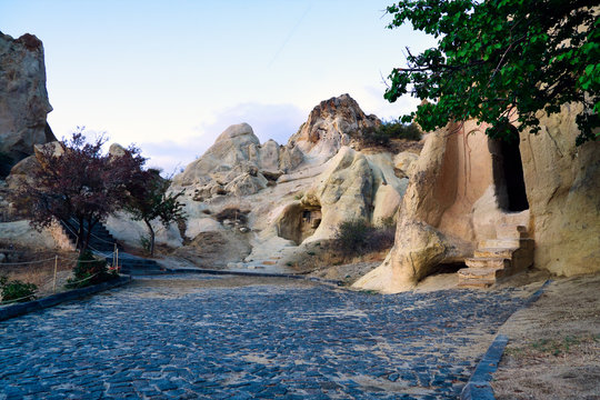 Churches in rocks of Cappadocia