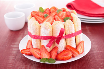 strawberry cake