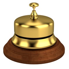 realistic 3d render of bell