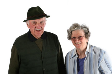 Elderly couple