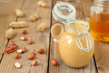 Homemade Peanut butter jar