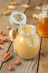 Homemade Peanut butter jar