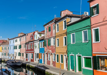 Obraz premium Street of Colors in Burano