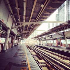 skytrain station platform
