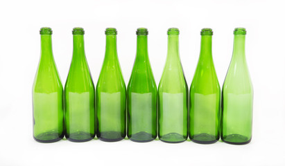 Bottles of champagne