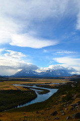 rio Serrano in Torres del Paine