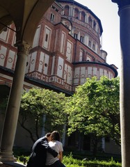 gli amanti di Santa Maria delle Grazie - Milano