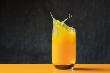 Splash of orange juice
