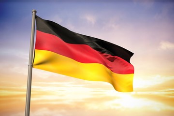 Composite image of germany national flag