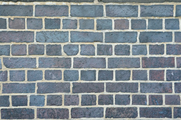 Grey brick wall texture