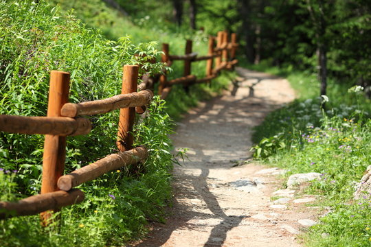 chemin de randonn&eacute;e