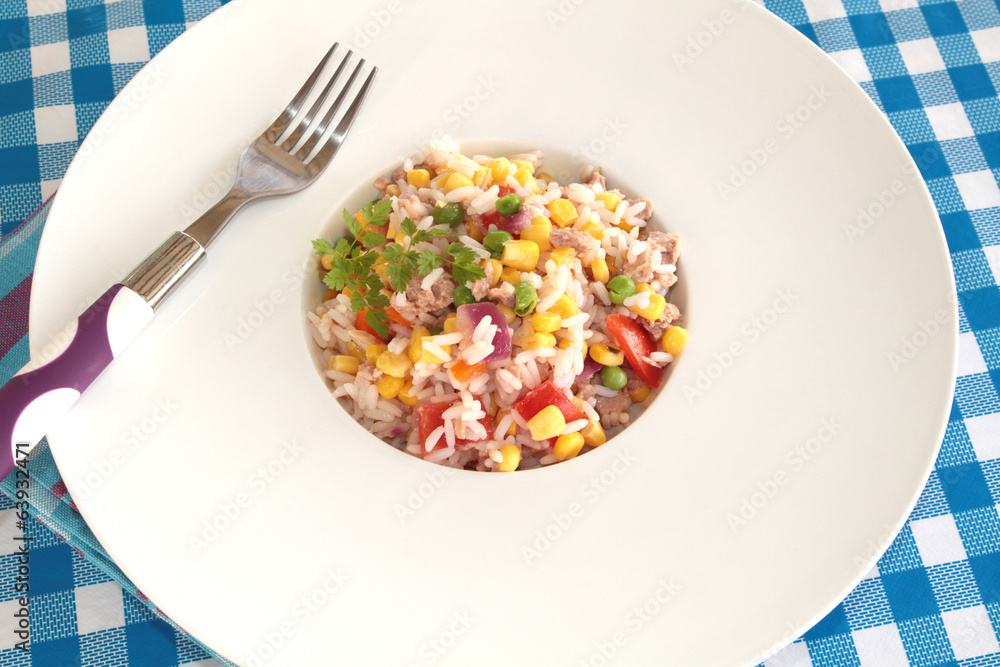 Canvas Prints salade de riz