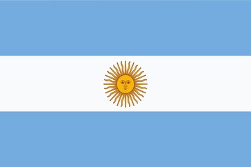 Flag of Argentina - obrazy, fototapety, plakaty