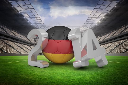 Composite image of germany world cup 2014