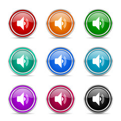 music icon vector set