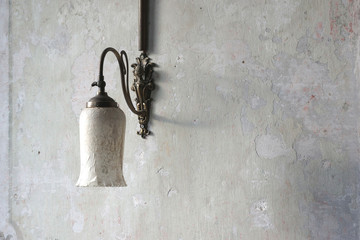 Wandlampe, nostalgisch