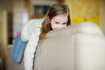 Adorable little girl portrait