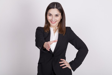 Obraz premium young woman with active expressions