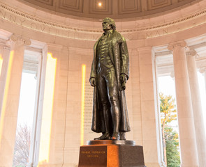 Statue of Thomas Jefferson Washington DC
