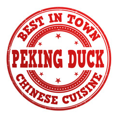 Peking duck stamp