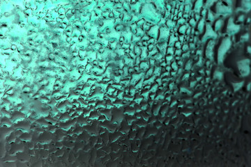 Abstract background of water drops. macro