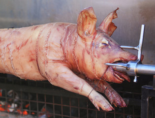 Roasted pork