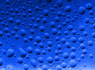 Abstract background of water drops. macro