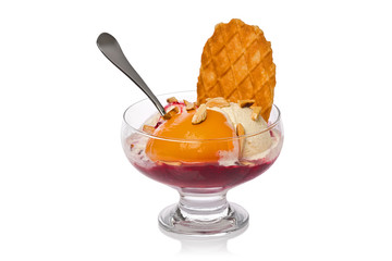 Peach Melba Dessert