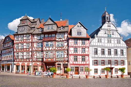 Einer der sch&ouml;nsten Orte Hessens: Am Butzbacher Marktplatz