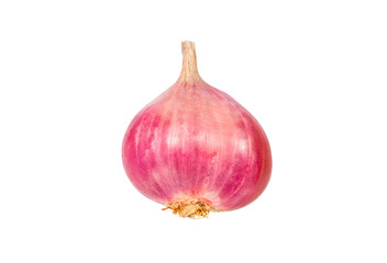Fototapeta premium red onion isolated on white