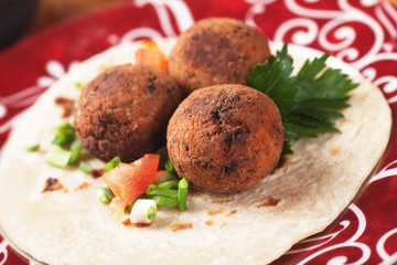 Falafel, middle eastern classic food