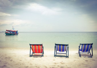 Summer seats for three