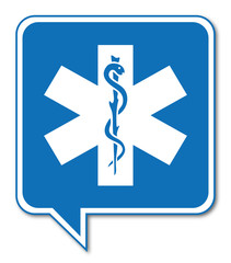Logo ambulance.