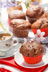 Chocolate muffins