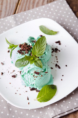 Mint ice cream
