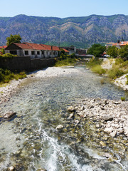 Fototapeta na wymiar River in Kotor