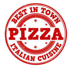 Pizza stamp