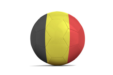 Soccer balls with teams flags, Brazil 2014. Group H, Belgium