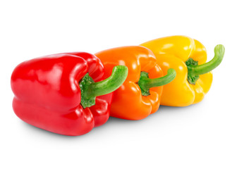Three fresh peppers