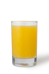 Glass of orange juice