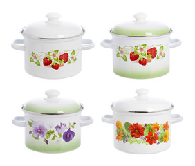 Four pan pot kitchen