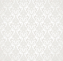 Seamless floral ornamental background