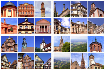 Nördl.Schwarzwald: RASTATT/KARLSRUHE+BADEN BADEN+GERNSBACH+BÜHL