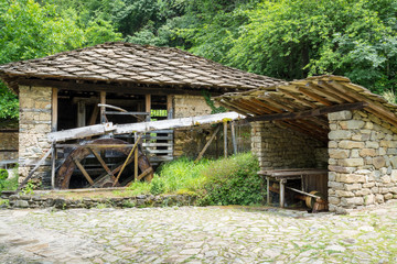 Obraz premium Water mill and craft workshop from the period of Ottoman empiric