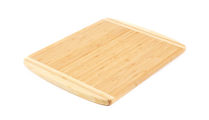 Wooden cutting board.