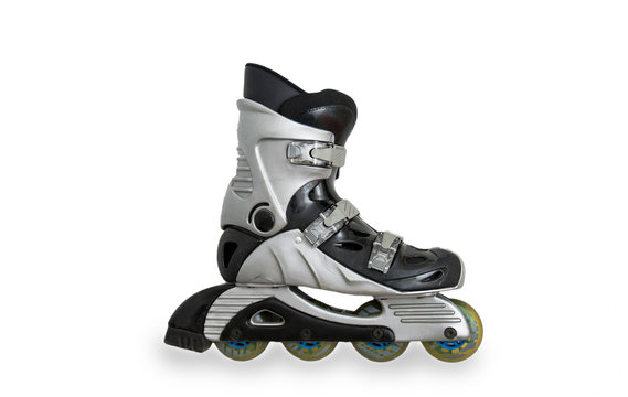 Inline skate isolated on white