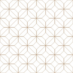 Geometric simple golden and white minimalistic pattern, diagonal lines. Can be used as wallpaper, background or texture.
