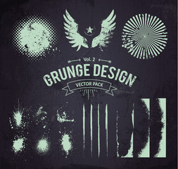 Grunge Design Elements Set 2