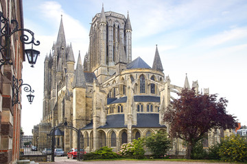 Cathedral in Coutances, France - 63964286