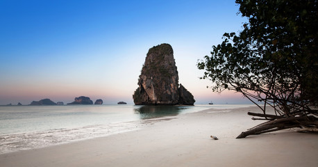 Ao nang beach, Railay, Krabi province, the best beach in Thailan